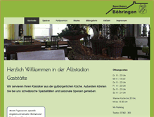 Tablet Screenshot of albstadion.com